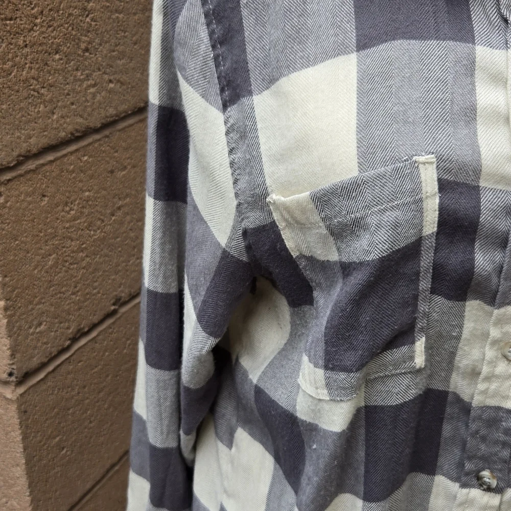 C&C California Grey Flannel Shirt - Picture 3 of 9
